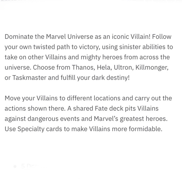 New Ravensburger Marvel Villainous Infinite Power Board Game - Picture 8 of 8